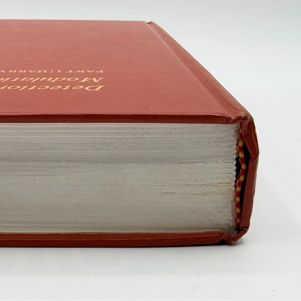 Detection Estimation and Modulation Theory Part I by Harry L. Van Trees HC 1968